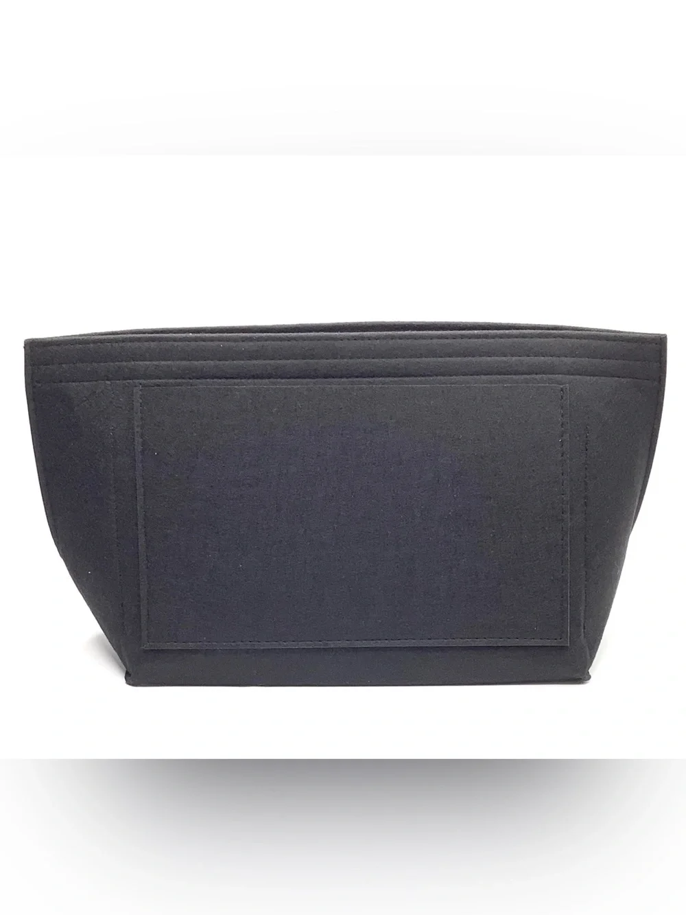 Felt Purse Organizer Insert for Longchamp Le Pliage Handbag Size M in Black NWT